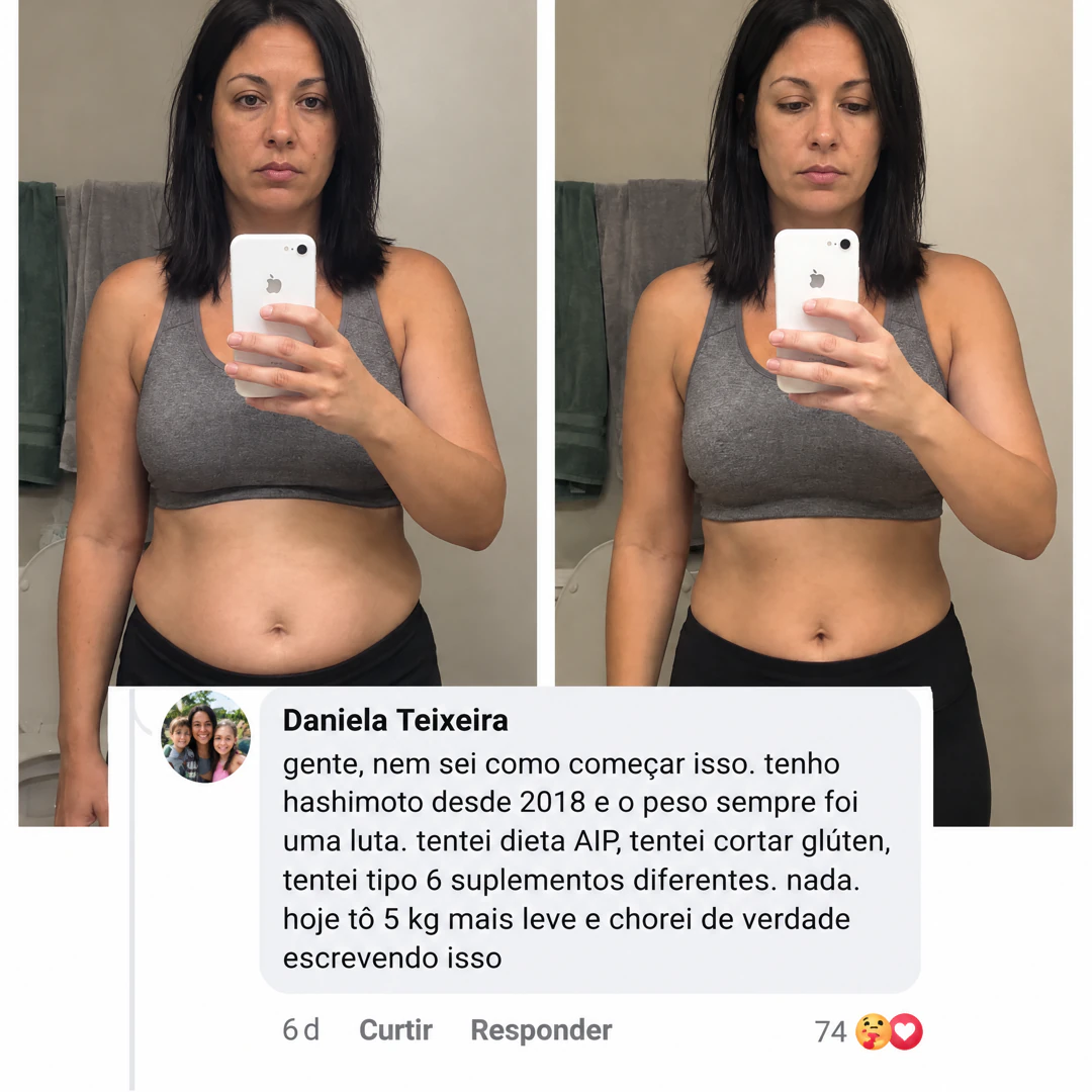 Antes e depois de uma cliente