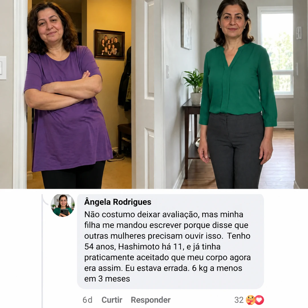 Antes e depois de uma cliente